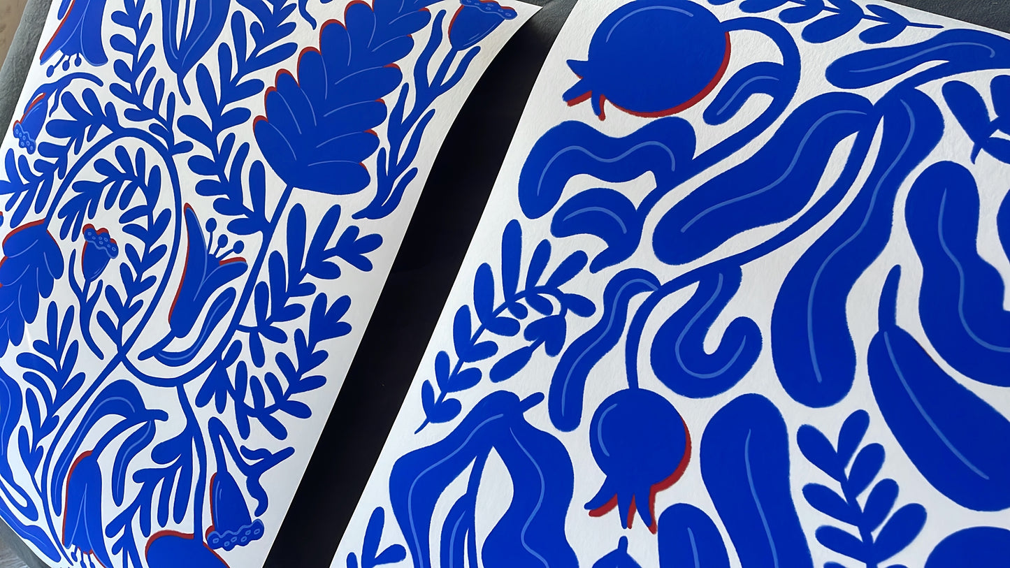 Ruby Blue - Limited Edition Print
