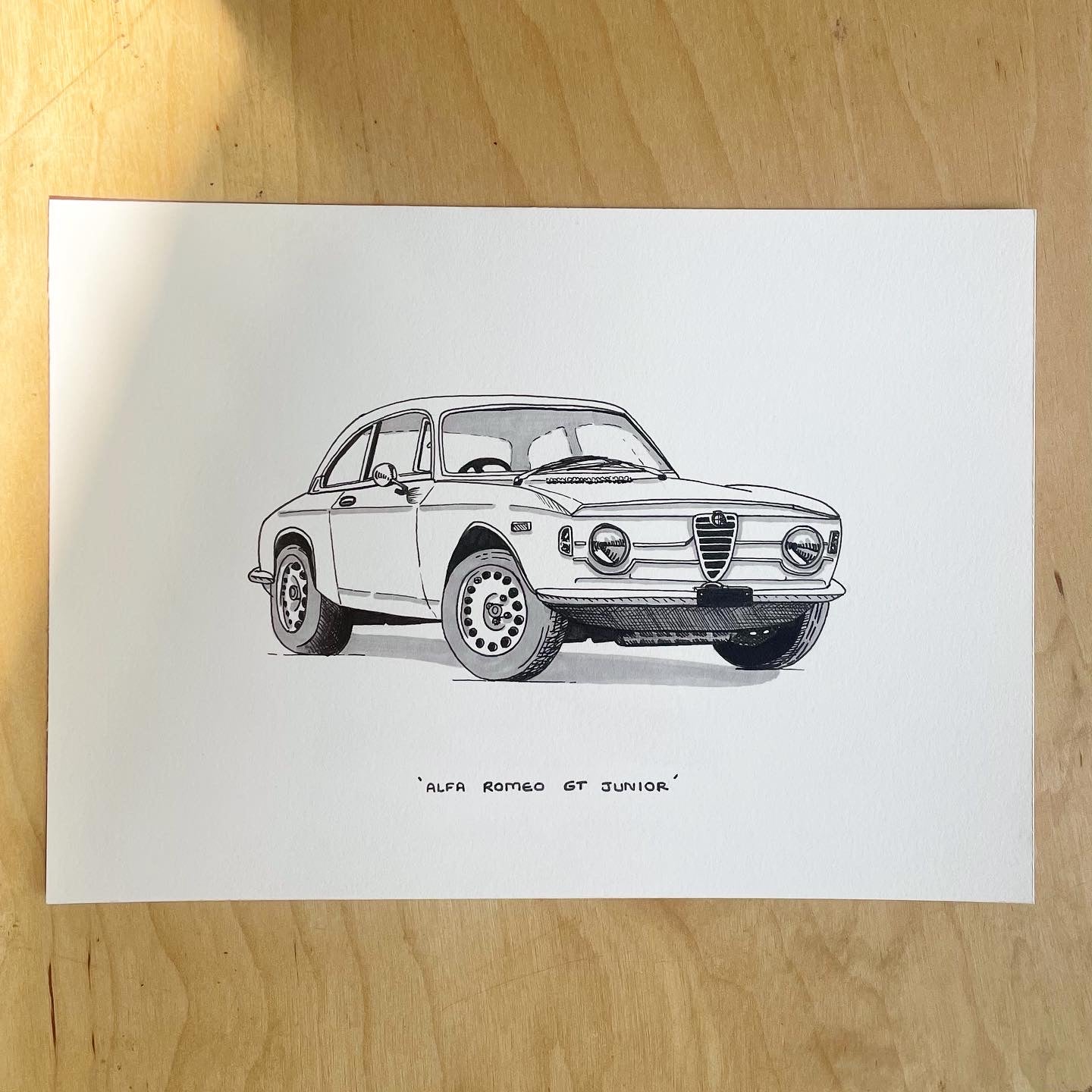 Alpha Romeo GT Junior - Print