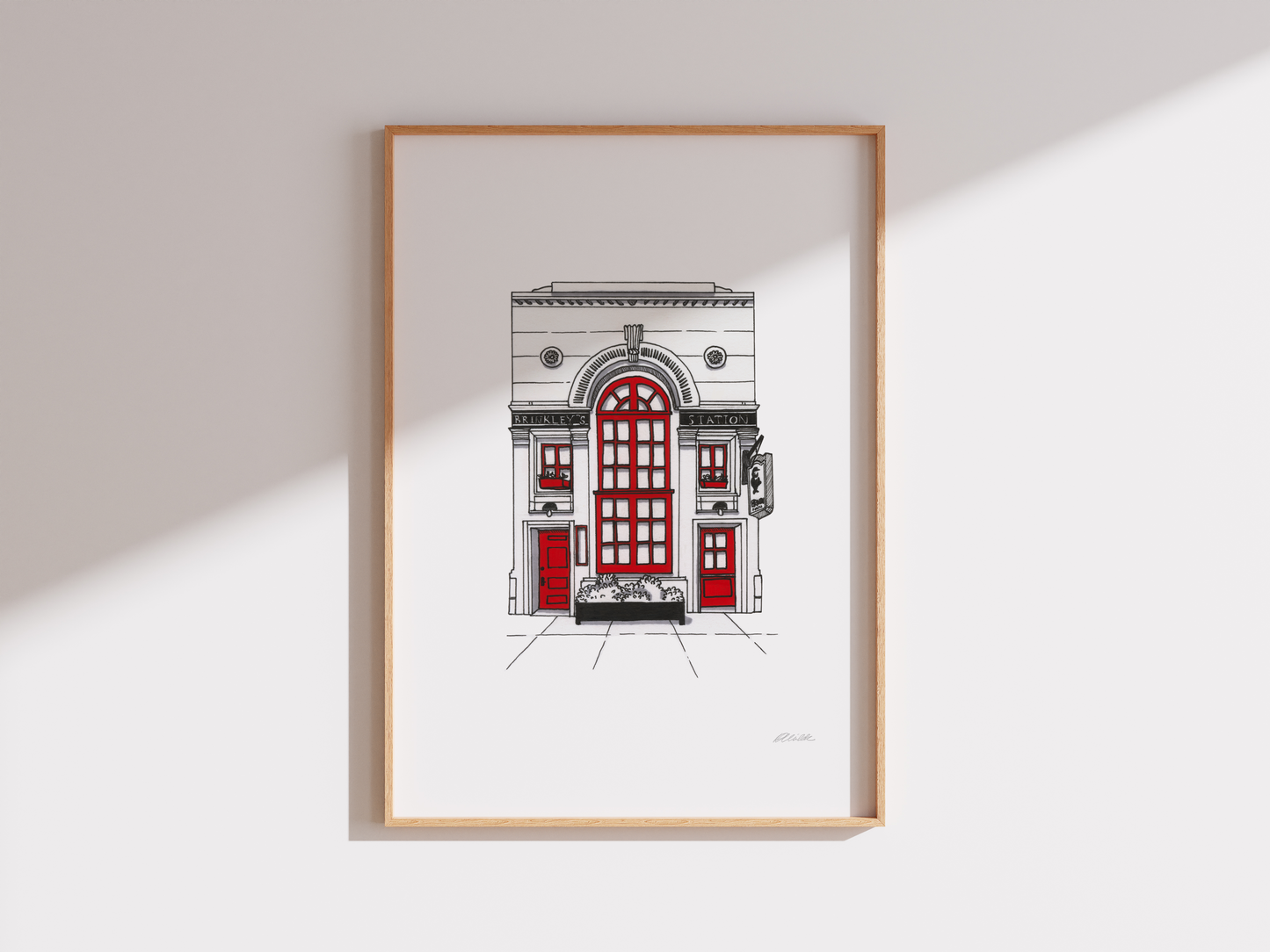 Brinkley's Station - Print