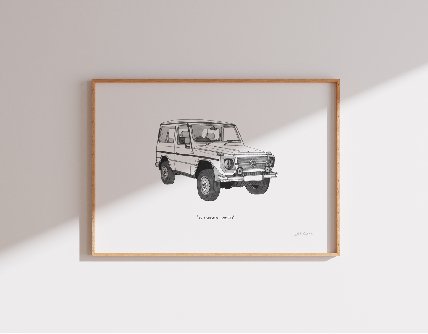 G-Wagon 300GD - Original Illustration