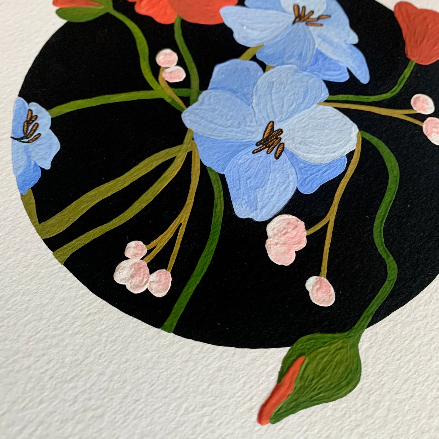 Dark Poppy - Print