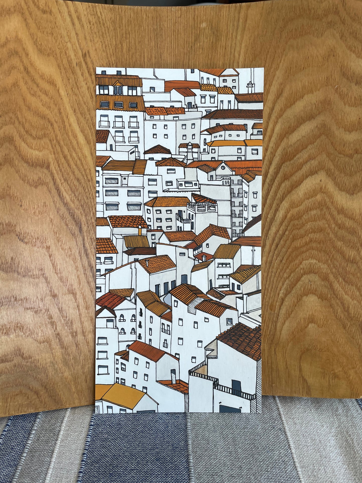 Building Stack - Original Illustration