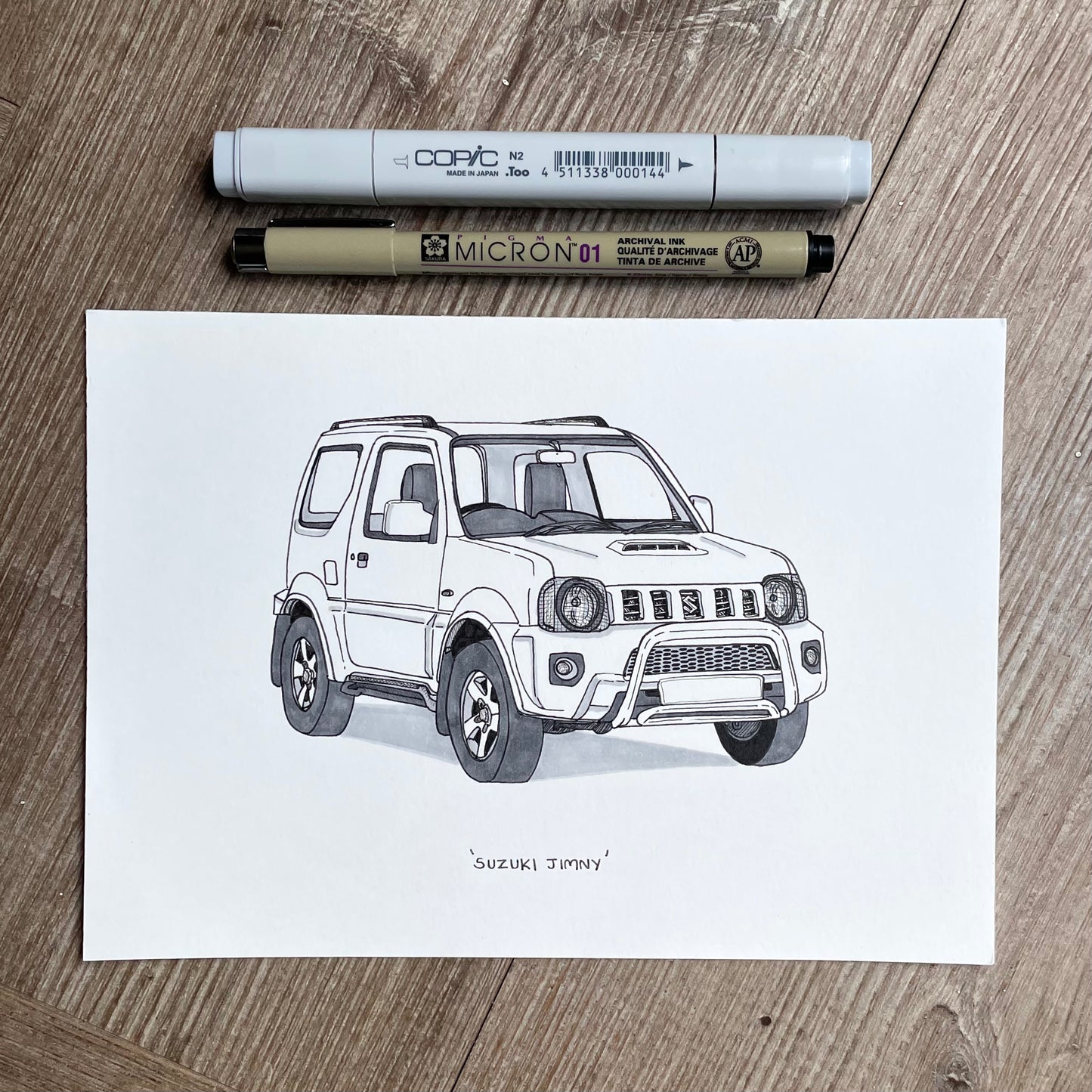 Suzuki Jimny Third Generation - Print