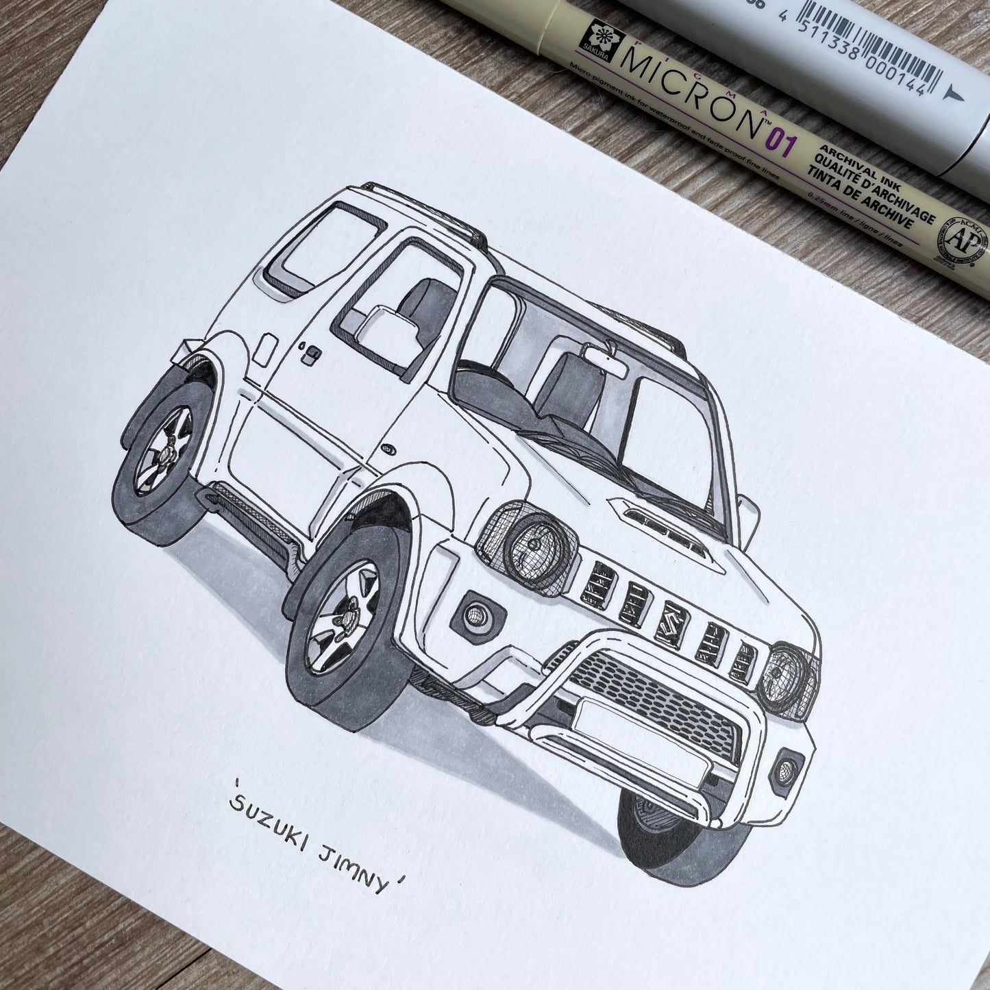 Suzuki Jimny Third Generation - Print