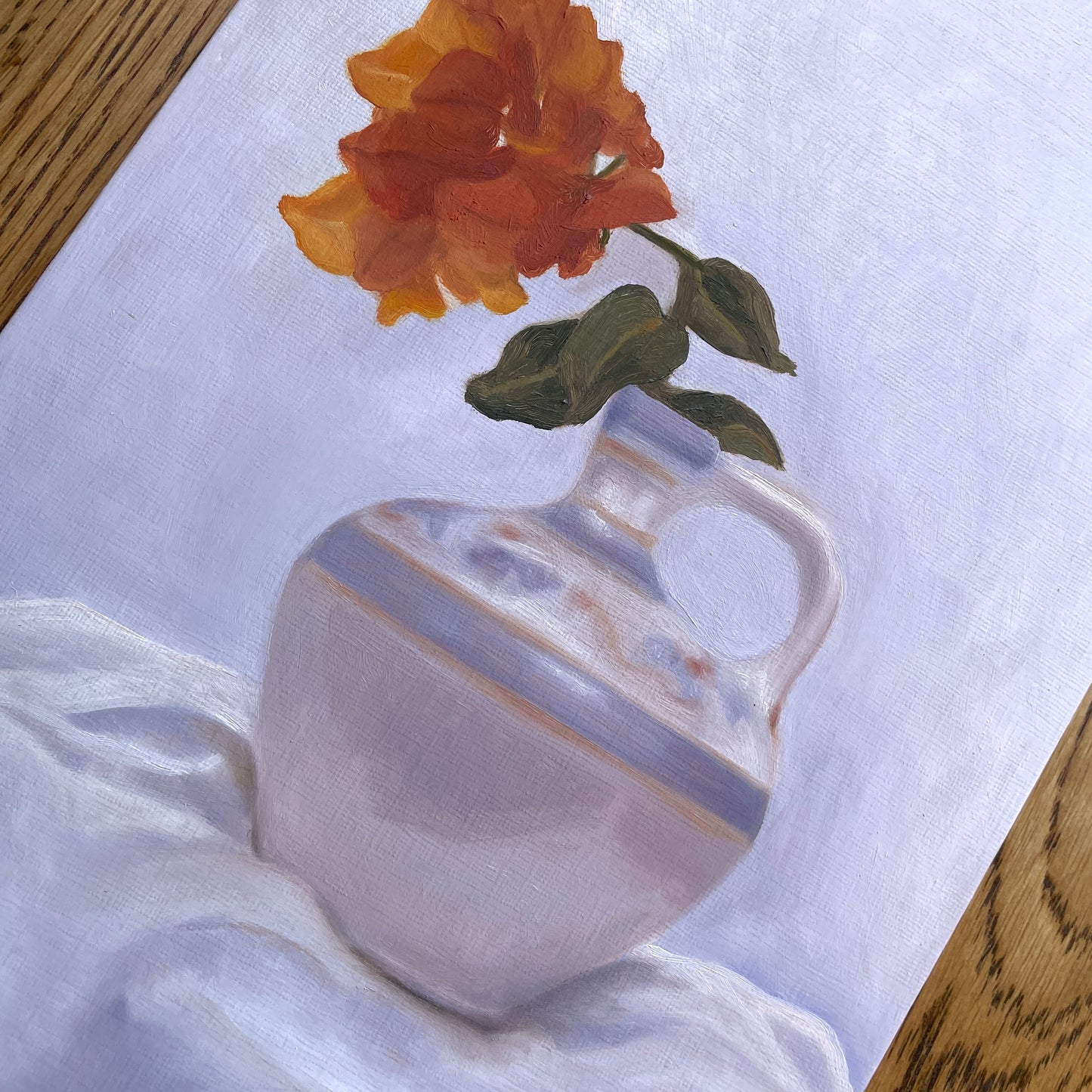 Petal and Porcelain - Original Painting