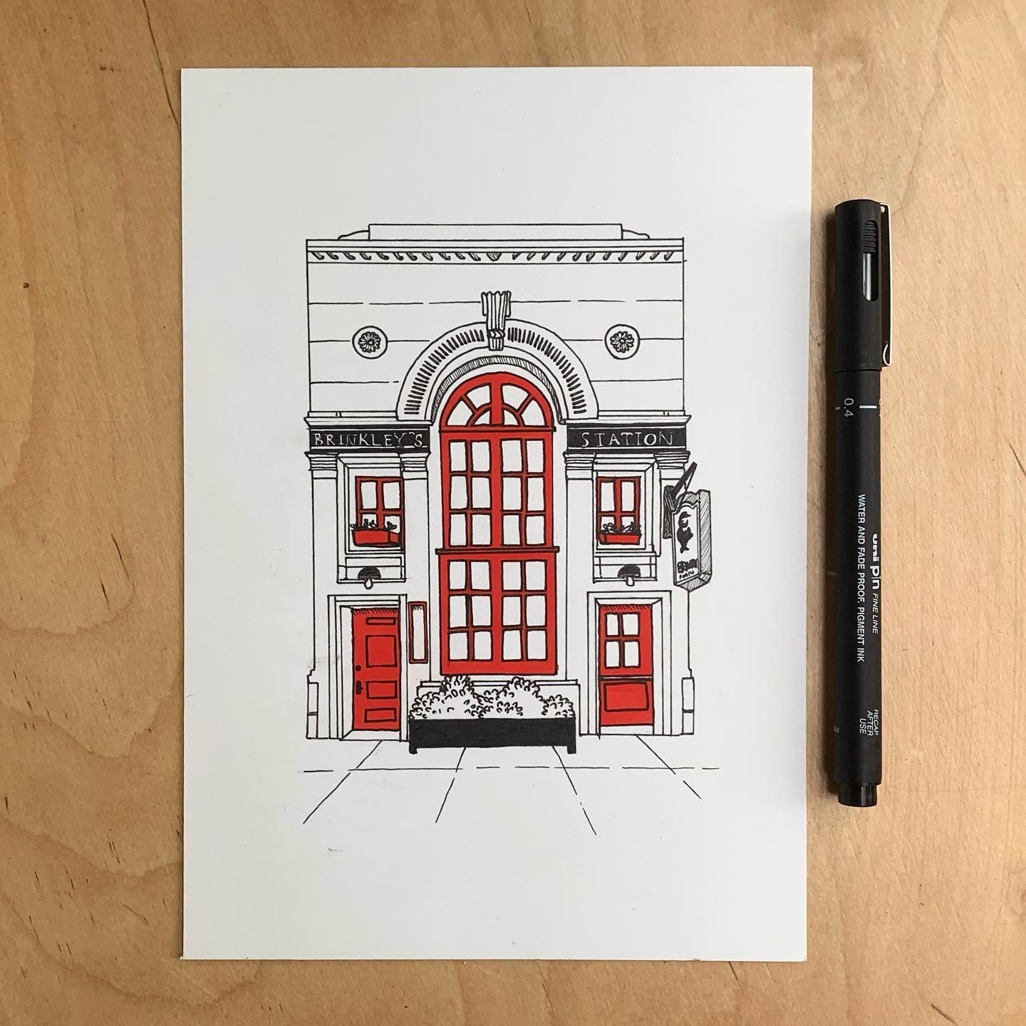 Brinkley's Station - Print