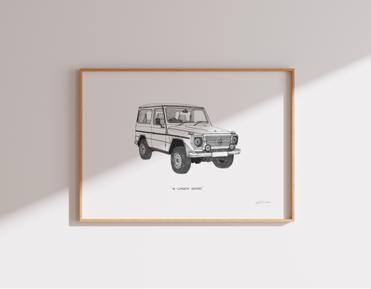 G-Wagon 300GD - Original Illustration