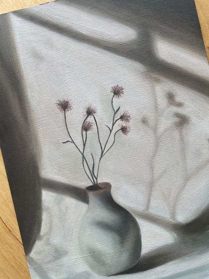 Shadows and Stems - Original Painting