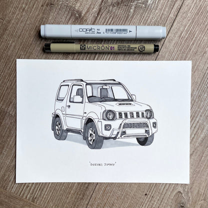 Suzuki Jimny Third Generation - Print
