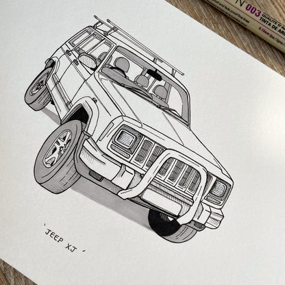 Jeep XJ - Print