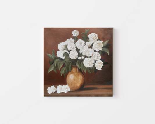 Roses in Russet - Original Painting