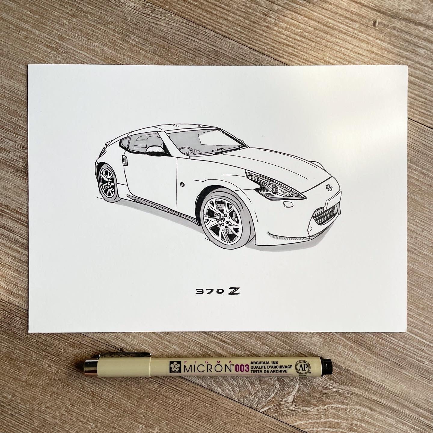 Nissan 370Z - Print