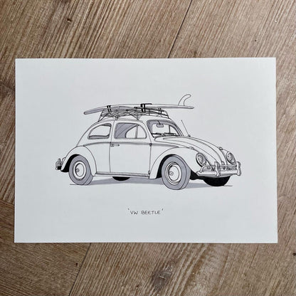 Volkswagen Beetle - Print
