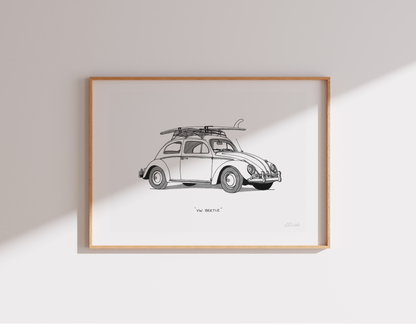 Volkswagen Beetle - Print