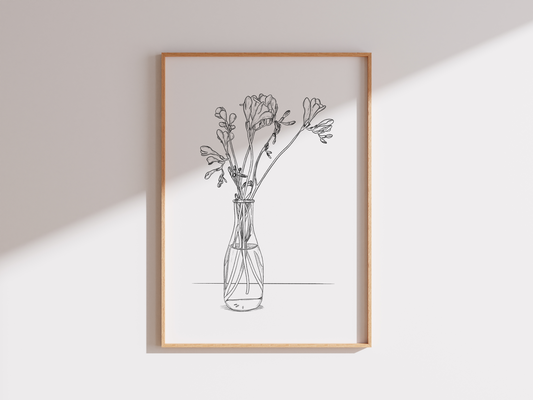 Freesia - Print